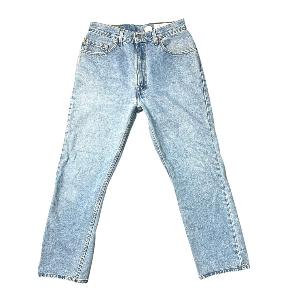 Aligrace Vintage Levi’s 505 Classic Blue Denim Jeans Custom Vintage Levi’s